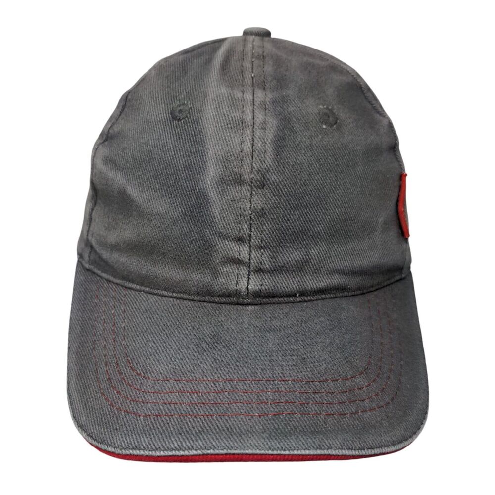 Hilti Slideback Hat Gray One Size Adjustable Solid 6 Panel Blank